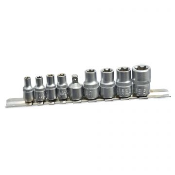 Set chei tubulare torx, 9 piese, GEKO G10169