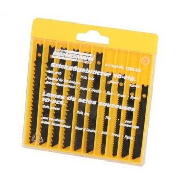 Set de lame pentru fierastrau pendular Mannesmann M1288-ES, 10 piese