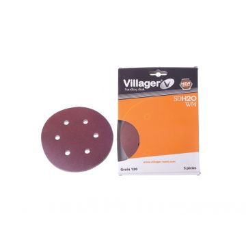 Set discuri de slefuit SD-180WM 6/1 125mm Villager VL037010