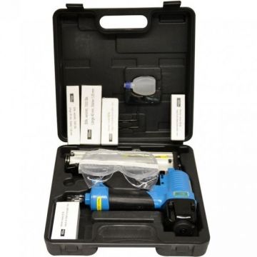 Capsator pneumatic pentru capse si cuie Gude 40220, kit