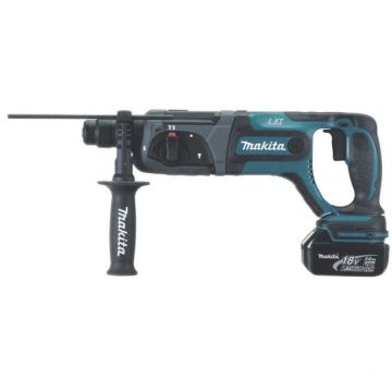 Ciocan rotopercutor SDS-PLUS cu 2 acumulatori Li-Ion Makita DHR241RFJ, 18V, 3 Ah