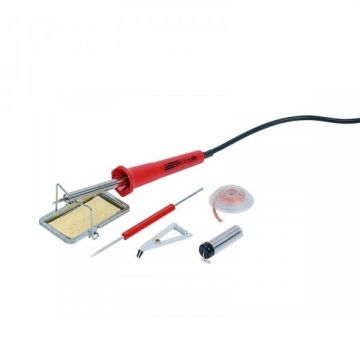 Set ciocan de lipit si accesorii Mannesmann 49115, 30 W, 6 piese