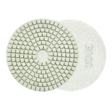 Disc diamantat pentru slefuirea umeda a gresiei, granulatie 3000, Geko G78916