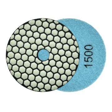 Disc pentru slefuirea uscata a gresiei, 100 mm, granulatie 1500, Geko G78935
