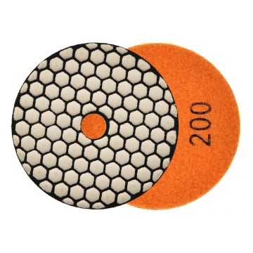 Disc pentru slefuirea uscata a gresiei, 100 mm, granulatie 200, Geko G78932