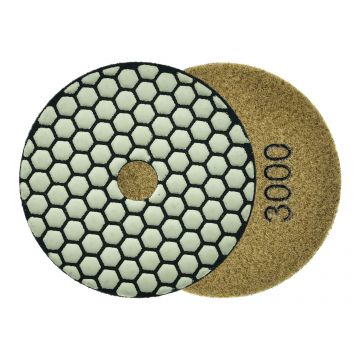 Disc pentru slefuirea uscata a gresiei, 100 mm, granulatie 3000, Geko G78936