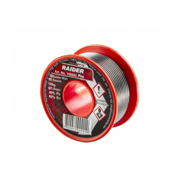 Fludor 1.6mm 100g 60%Sn 40%Pb Pro, Raider 156602