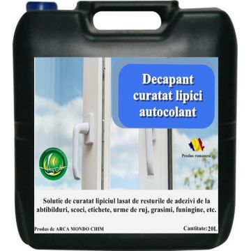 Decapant curatat lipici autocolant Arca Lux, Bidon 20L