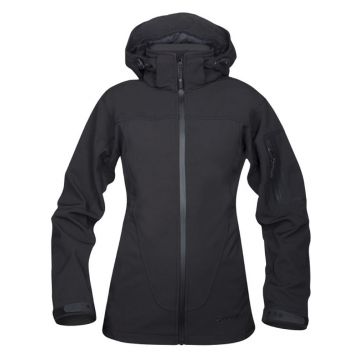 Jacheta softshell pentru femei ANIMA - negru 3XL negru