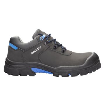 Pantofi de protectie cu bombeu compozit si lamela non-metalica ROVER S3 HRO SRC 43 negru