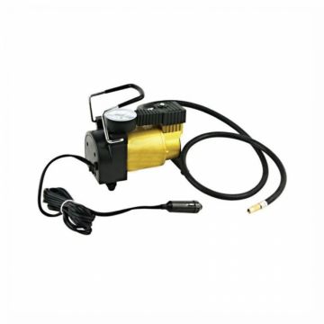 Compresor portabil Eltron EL2010, 12V, 50L min., Umflare in 1.5 minute, Accesorii incluse