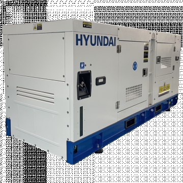 Generator de curent trifazat cu motor diesel Hyundai DHY100L, 88KW, 260L
