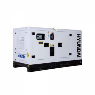 Generator de curent trifazat cu motor diesel Hyundai DHY22KSE, 16kW, 2500CMC, 78L