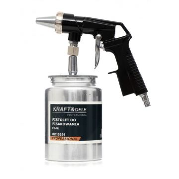 Pistol de sablat pneumatic cu rezervor 1L, KD10354