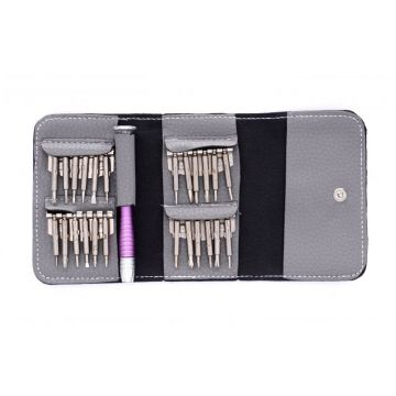 Set 25 surubelnite de precizie, Philips, plate, torx, Kraft&Dele KD10953