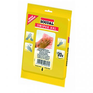 Soudal Swipex XXL | servetele curatare (20 buc/pachet)