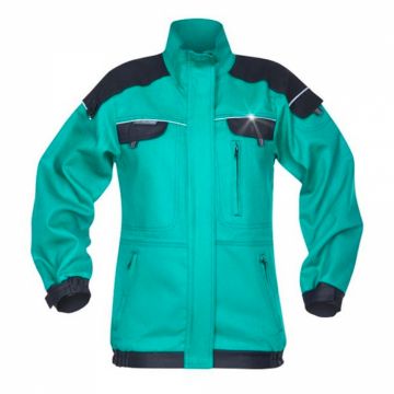 Jacheta de lucru COOL TREND - verde - pentru femei