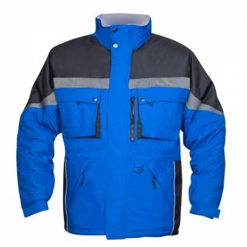Jacheta de lucru de iarna MILTON - albastru negru