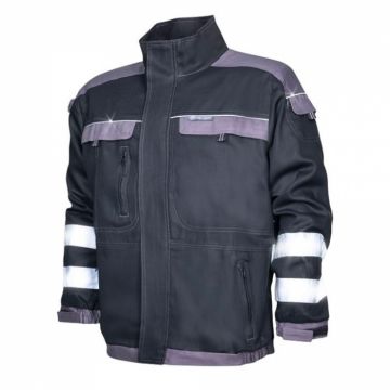 Jacheta de lucru reflectorizanta COOL TREND - negru