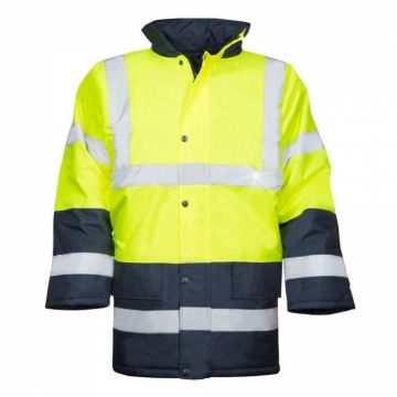 Jacheta de lucru reflectorizanta REF 601 - galben