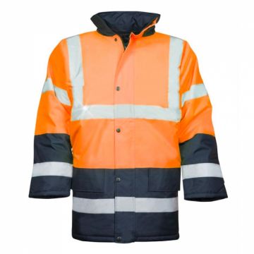Jacheta de lucru reflectorizanta REF 601 - portocaliu
