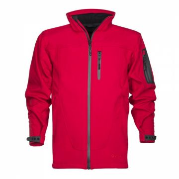 Jacheta softshell impermeabila SPIRIT - rosu