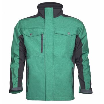 Jacheta softshell PRE100 - verde negru