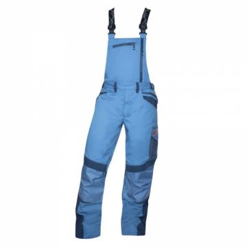 Pantaloni de lucru cu pieptar R8ED - albastru