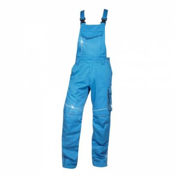 Pantaloni de lucru cu pieptar SUMMER - albastru