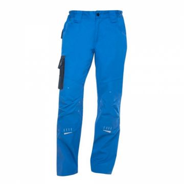 Pantaloni de lucru in talie 4TECH - albastru negru - pentru femei