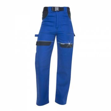 Pantaloni de lucru in talie COOL TREND - albastru - pentru femei