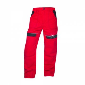 Pantaloni de lucru in talie COOL TREND - rosu