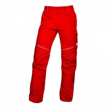 Pantaloni de lucru in talie hidrofobizati URBAN+ culoare rosu