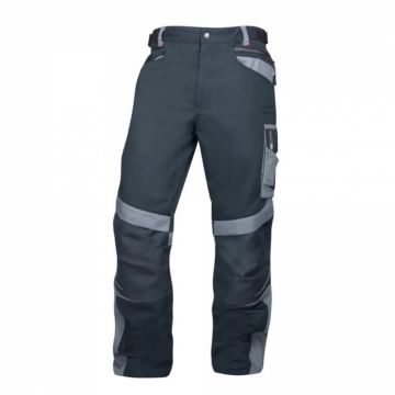 Pantaloni de lucru in talie R8ED - negru gri