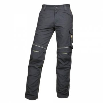 Pantaloni de lucru in talie URBAN - negru gri