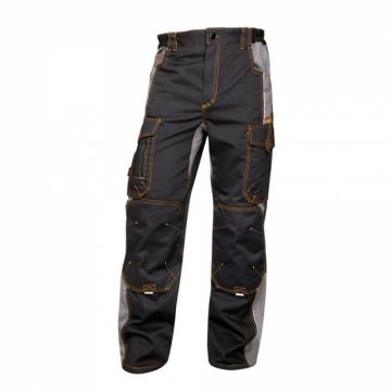 Pantaloni de lucru in talie VISION - negru gri