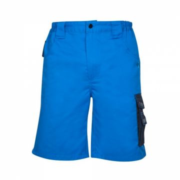Pantaloni de lucru scurti 4TECH - albastru negru