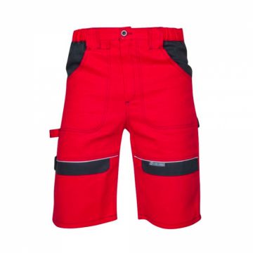 Pantaloni de lucru scurti COOL TREND - rosu
