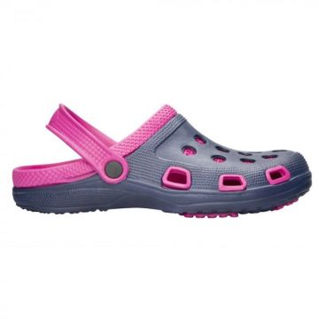 Papuci tip crocs MARINE - roz bleumarin -pentru femei