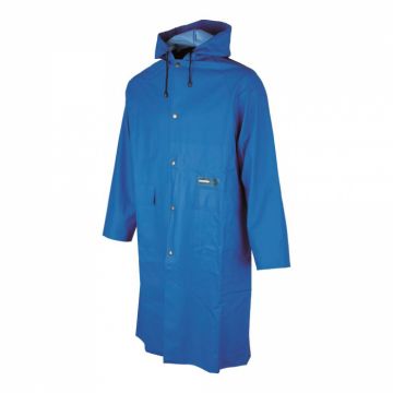 Pelerina de ploaie cu gluga AAQ 106 - albastru