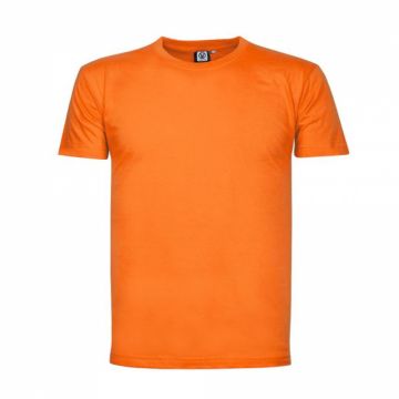 Tricou simplu cu maneca scurta Lima - portocaliu clasic