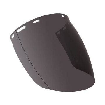 Viziera din policarbonat fumuriu, 400x220mm, S-1 Viziera din policarbonat fumuriu, 400x220mm, S-1