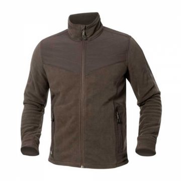 Fleece de lucru de iarna COMBO - maro