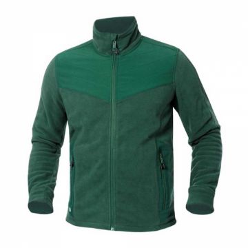 Fleece de lucru de iarna COMBO - verde