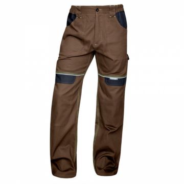 Pantaloni de lucru in talie COOL TREND - maro