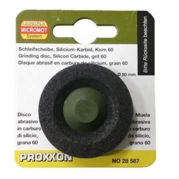 Disc din carbura de siliciu pentru LHW Proxxon 28587, O50 mm, granulatie K60