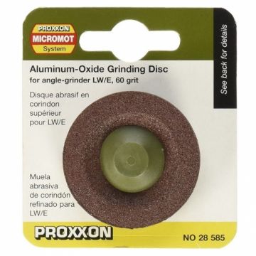 Disc din corindon pentru LHW Proxxon 28585, O50 mm, granulatie K60 Disc din corindon pentru LHW Proxxon 28585, O50 mm, granulatie K60