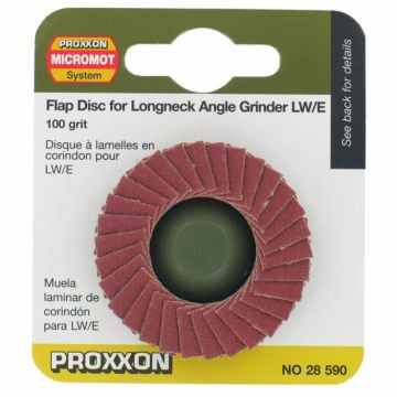 Disc evantai pentru LHW Proxxon 28590, O50 mm, granulatie K100