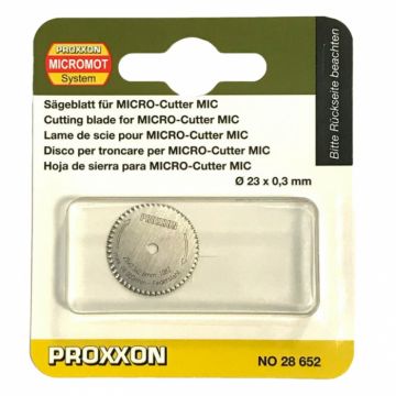 Disc pentru  cutter electric rotativ mini Micromot MIC Proxxon 28652, O23 mm, 20000 rpm Disc pentru  cutter electric rotativ mini Micromot MIC Proxxon 28652, O23 mm, 20000 rpm