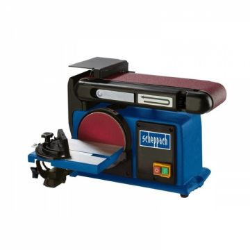 Masina de slefuit cu banda si disc BTS900 Scheppach 5903306901, 370 W, 2850 rpm